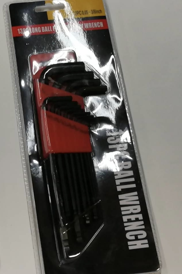 13pc六角レンチ サイズ インチ ハーレーなどに 車載工具にも 1拍卖