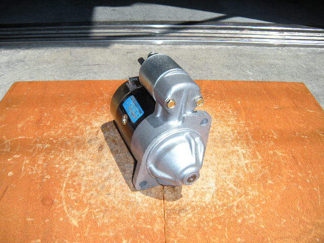 ヤンマー、冷暖房用ガスエンジン用セルモーター(スターター)リビルト品 S114-626、124295-77010拍卖