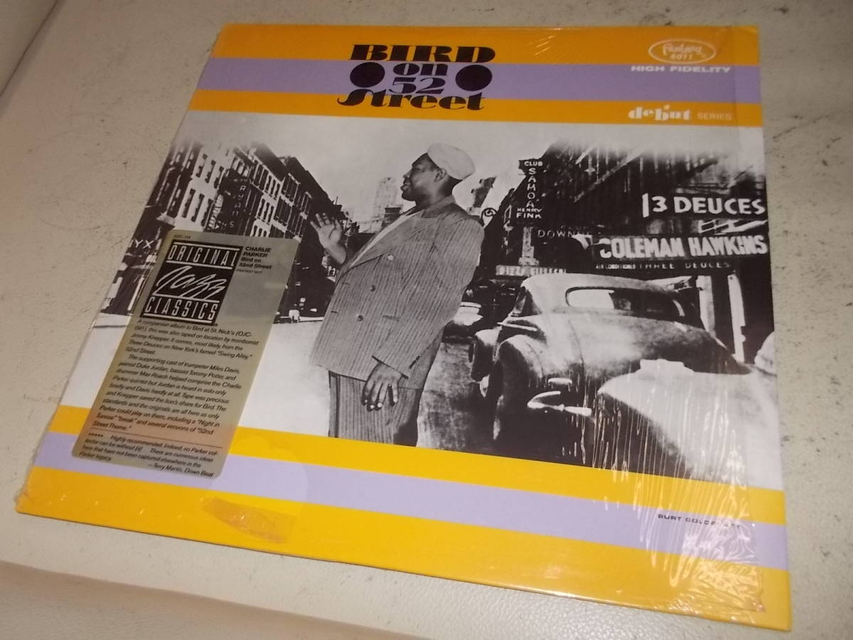US・OJCアナログプレス!チャーリー・パーカー【Bird on 52 street】拍卖