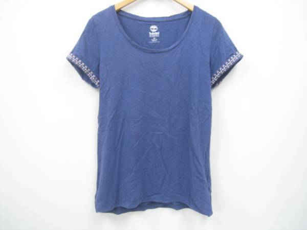 Timberland 半袖Tシャツ 折り返し袖 刺繍 レギュラーフィット S拍卖