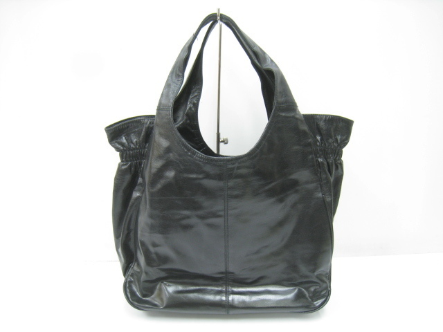 MEISSI メイシ レザー トートバッグ ブラック 黒拍卖