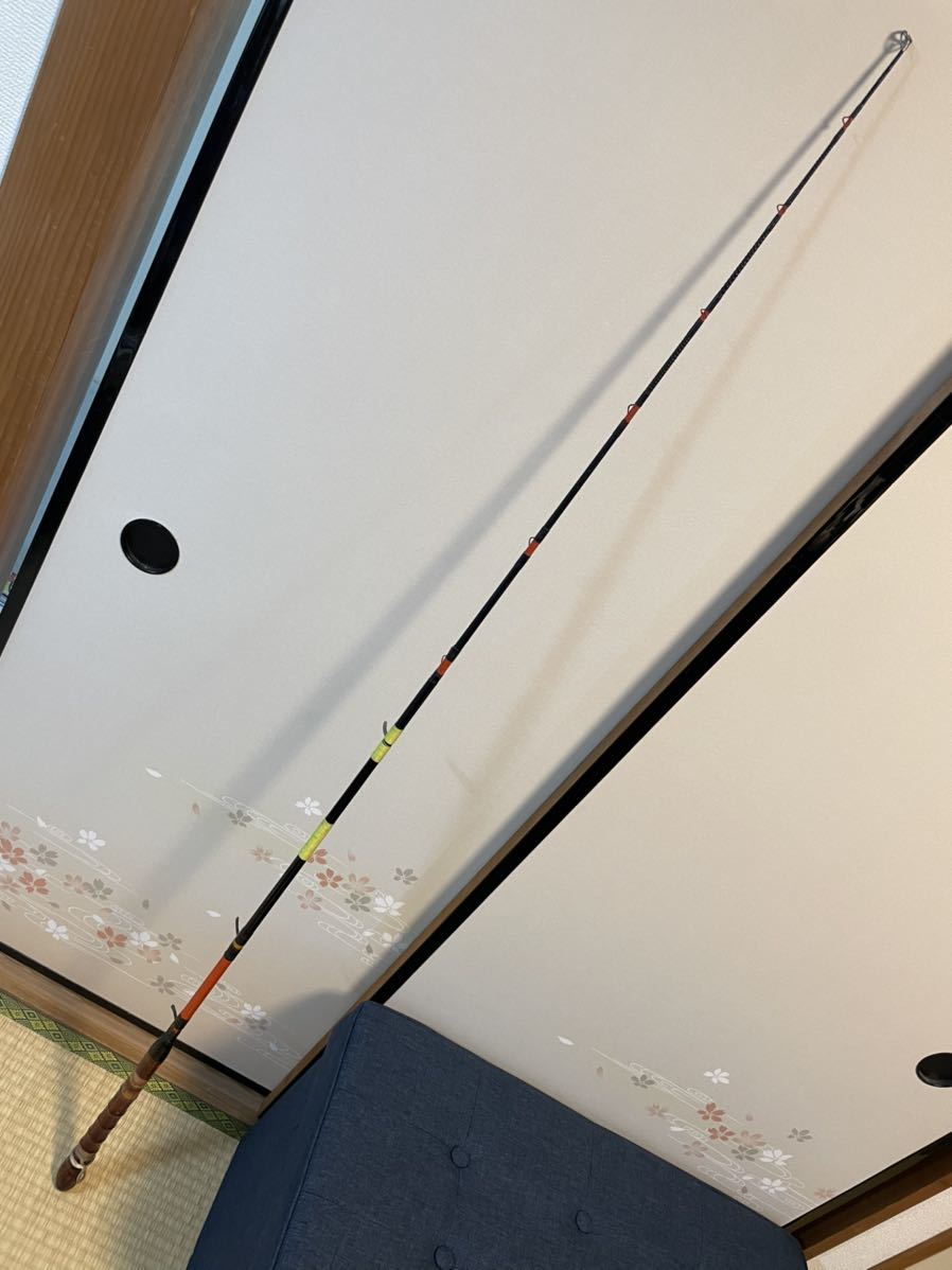 自作 手羽竿 159cm 1ピース 中古 2021/05/11出品Q テンヤ真鯛など拍卖