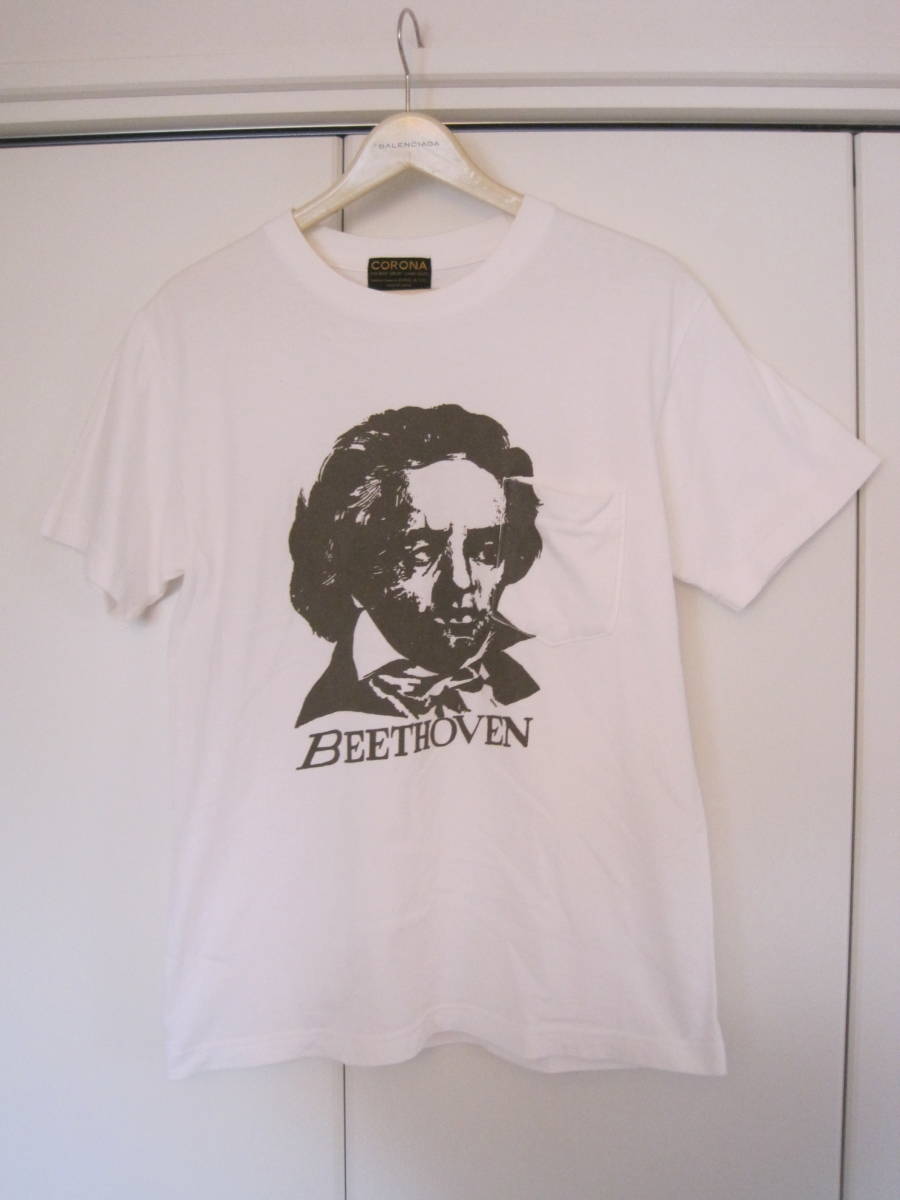 Corona コロナ ベートーベン ポケットTシャツ S拍卖