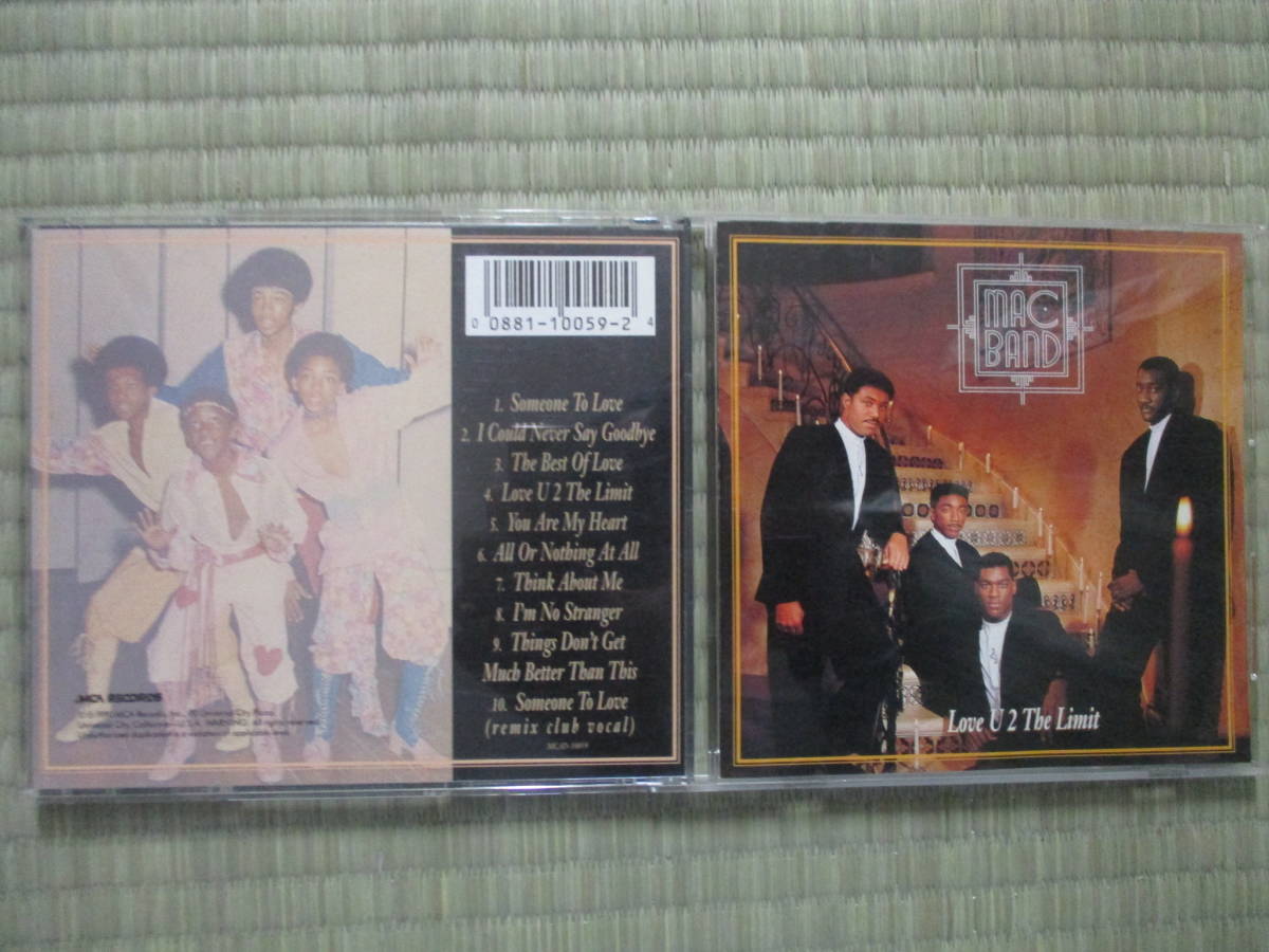 CD Mac Band「LOVE U 2 THE LIMIT」輸入盤 MCAD-10059 美盤拍卖