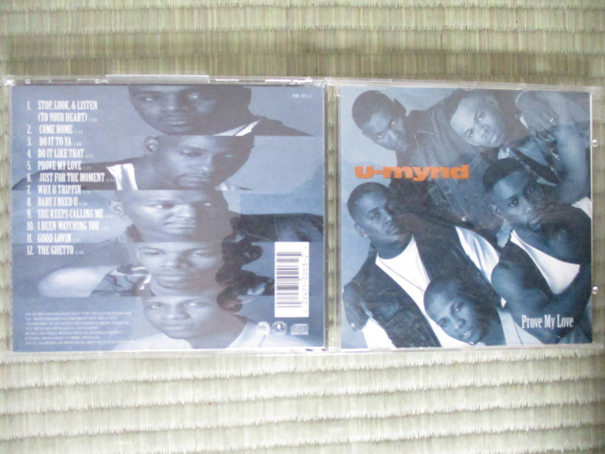 CD U-Mynd「PROVE MY LOVE」輸入盤 XR203-2 盤に4mmのかすり傷拍卖