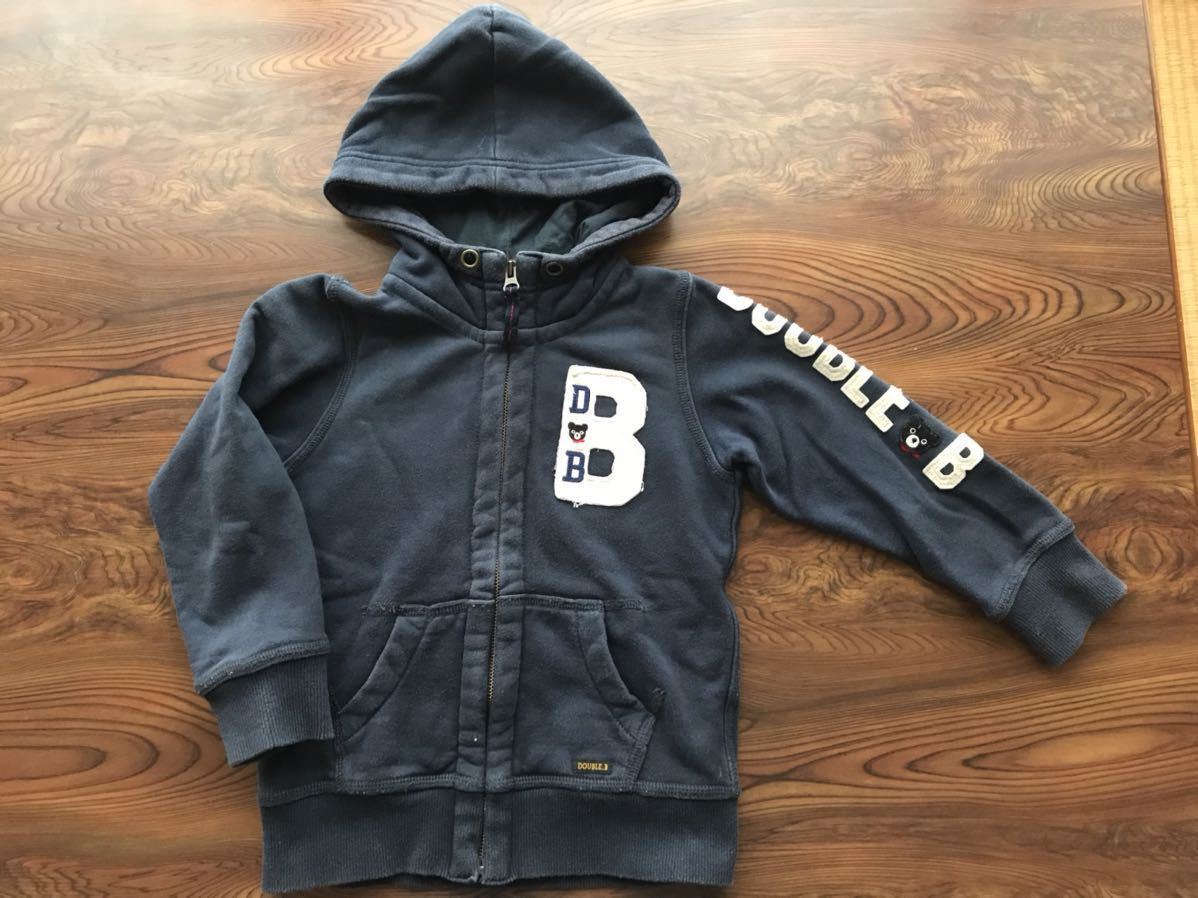 DOUBLE.B ダブルB☆パーカー 120サイズ☆ 63-3703-846拍卖