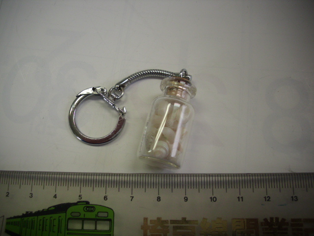キーホルダー■貝殻入りビン? ■/#2745拍卖