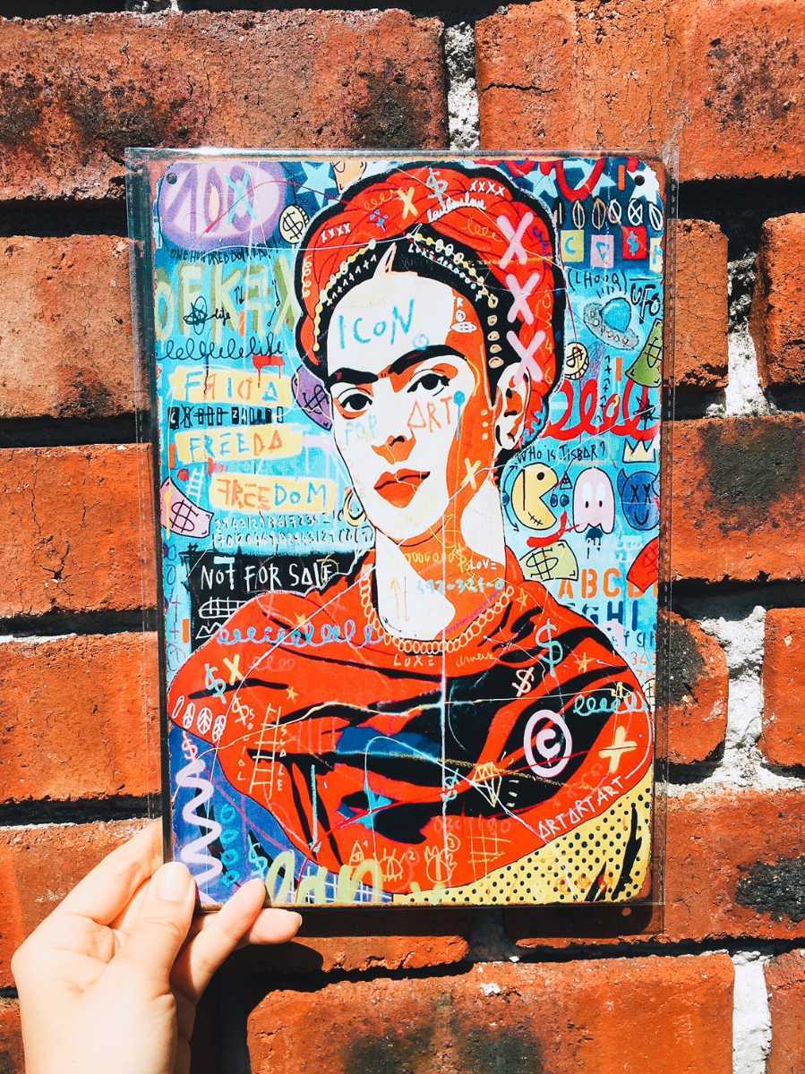 フリーダ・カーロ ポップアート拍卖