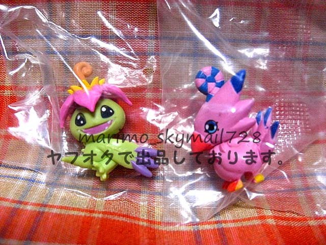 【カプセルトイ/ガチャ】デジモンアドベンチャー: Hugcot ハグコット 2種【ピヨモン/パルモン】拍卖