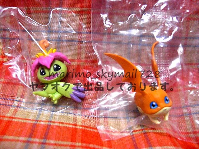 【カプセルトイ/ガチャ】デジモンアドベンチャー: Hugcot ハグコット 2種【パルモン/パタモン】拍卖