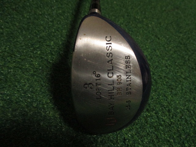 中古訳あり*BAY HILL CLASSIC*3番*16°*カーボン純正*硬さ不明*拍卖