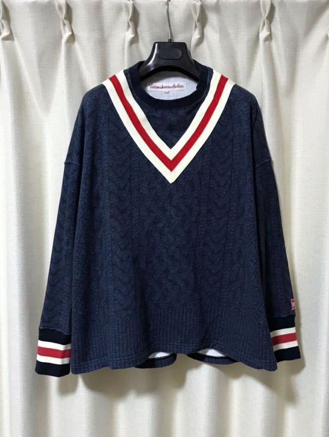 VOTE Make New Clothes 柄プリント スウェット M拍卖