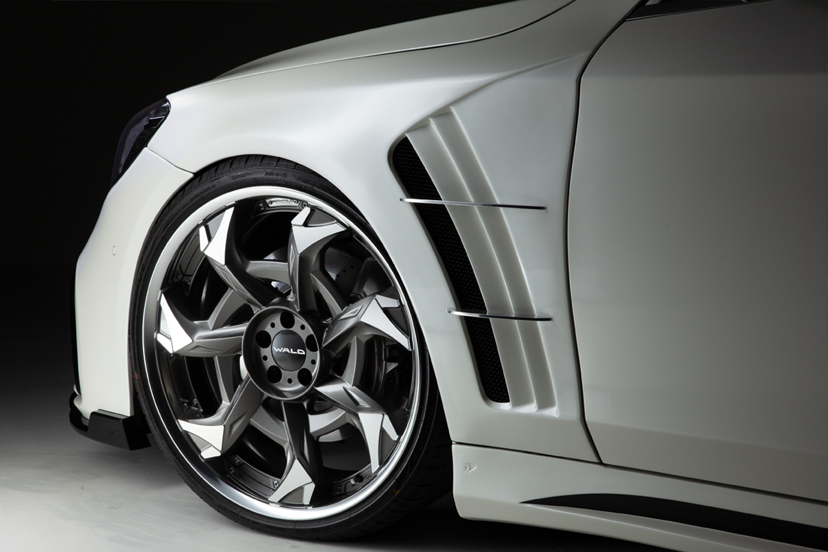 【WALD S-LINE BlackBison Edtion】 Mercedes-Benz W222 Sクラス 17y~ スポーツフェンダーダクト S350 S400 S550 ブラックバイソン 2017拍卖