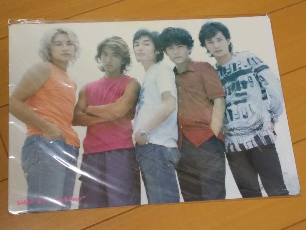 ジャニーズ SMAP 2001ツアー 下敷き スマップ拍卖