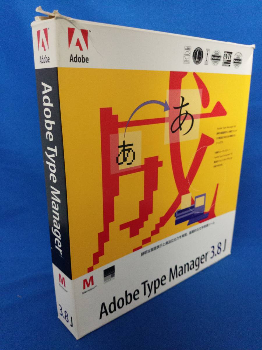 Adobe Type Manager 3.8J Macintosh Mac タイプマネージャ ジャンク拍卖