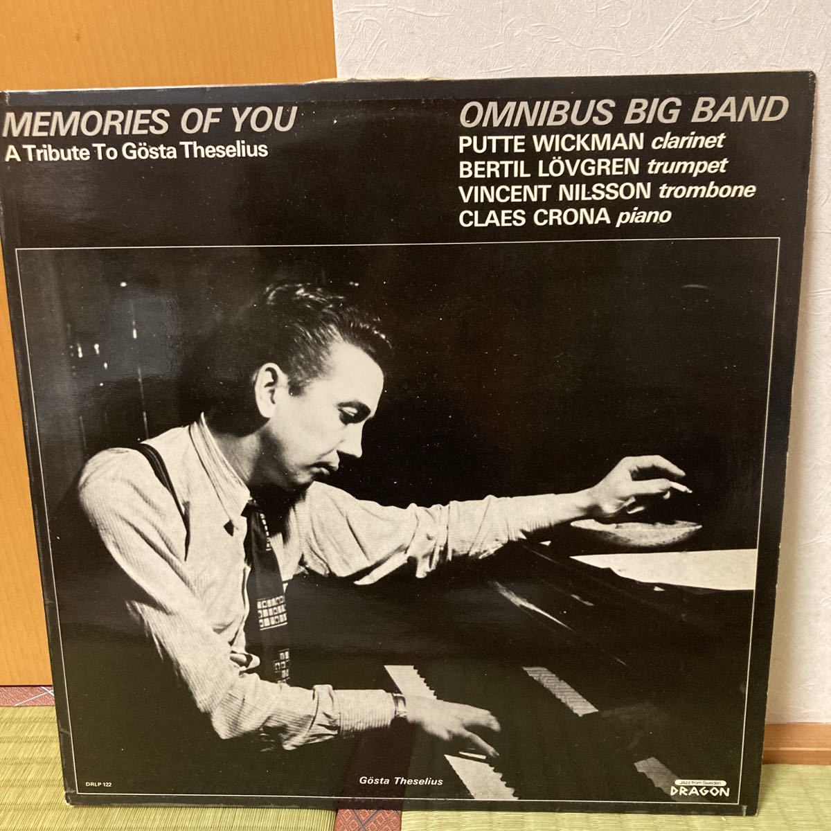 OMNIBUS BIG BAND、memories of you、LP、オルガンバー、ジャズ、JAZZ拍卖