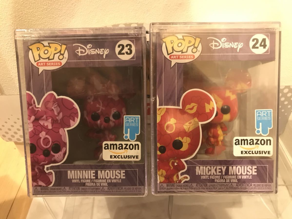 FUNKO POP! ミニー&ミッキーマウス アートシリーズ限定版拍卖