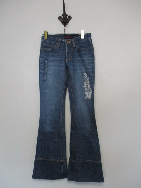 coigirlmagic紺ダメージ加工デニムパンツ(USED)50721)拍卖