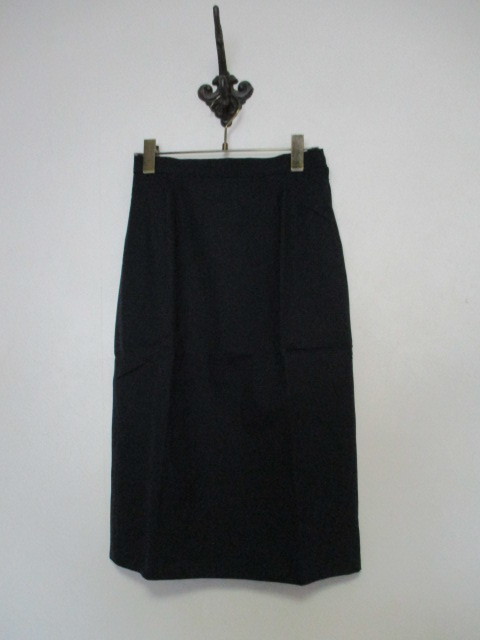 JPRESSジェイプレス紺黒膝下丈タイトスカート(USED)50721②)拍卖
