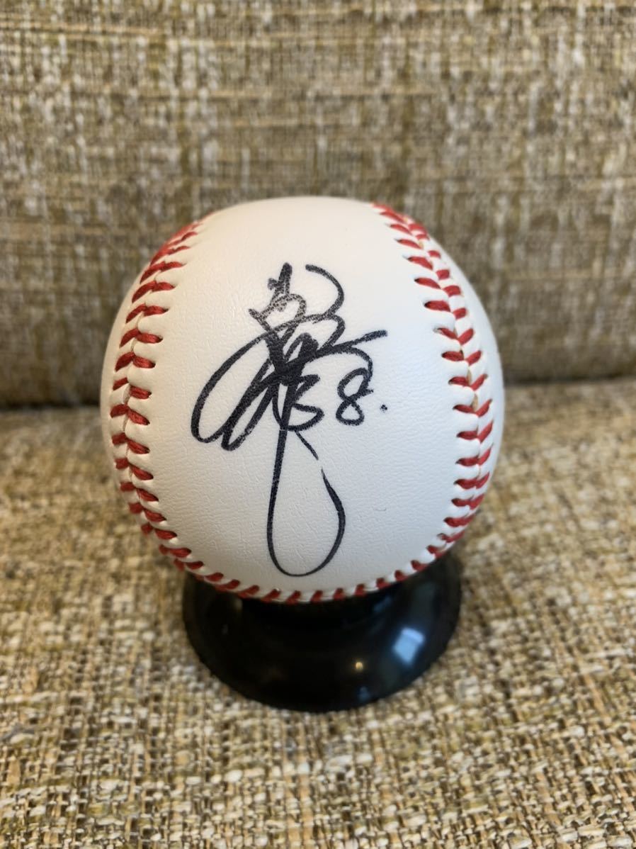 千葉ロッテマリーンズ 楽天 今江 投げ込み 直筆サインボール拍卖