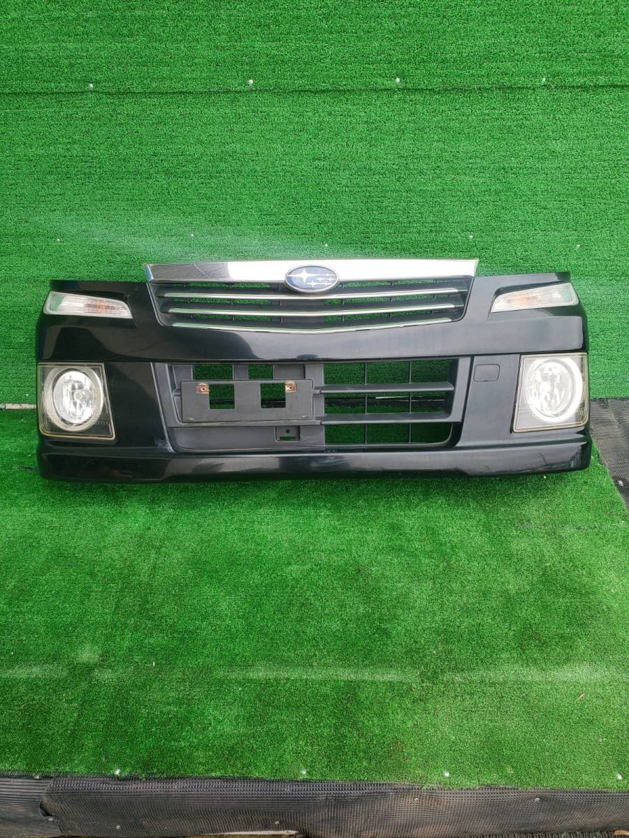 スバル ステラ RN1 フロントバンパー (紺系)拍卖
