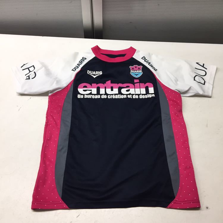 送料無料★DUARIG デュアリグ★半袖Tシャツ トップス サッカーウェア★レディース Sサイズ#30517sjj12拍卖