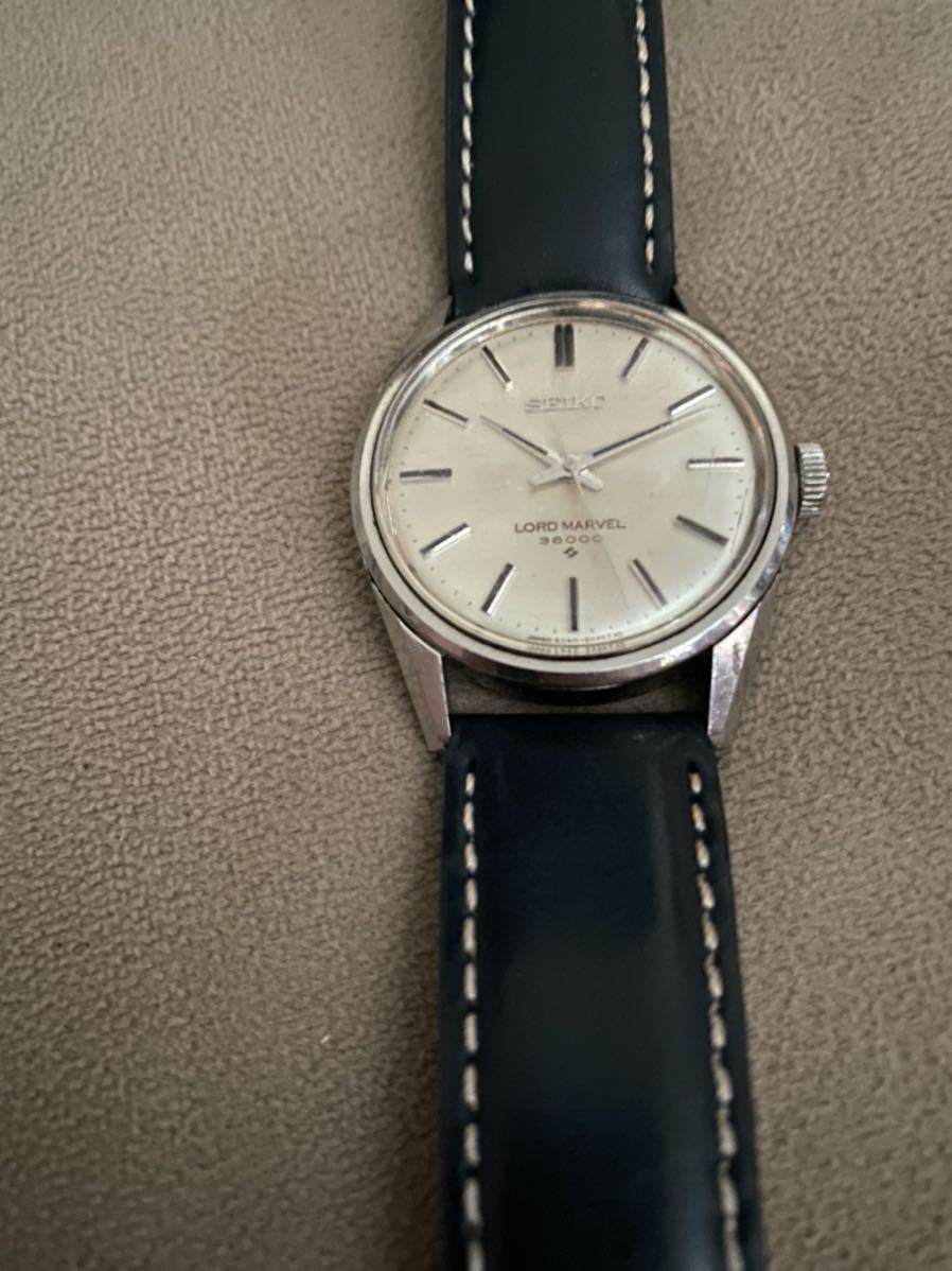 レア★SEIKO Lord Marvel 36000 セイコー 手巻き ヴィンテージ ロードマーベル36000 美品 腕時計 ワンオーナー 5740-8000拍卖