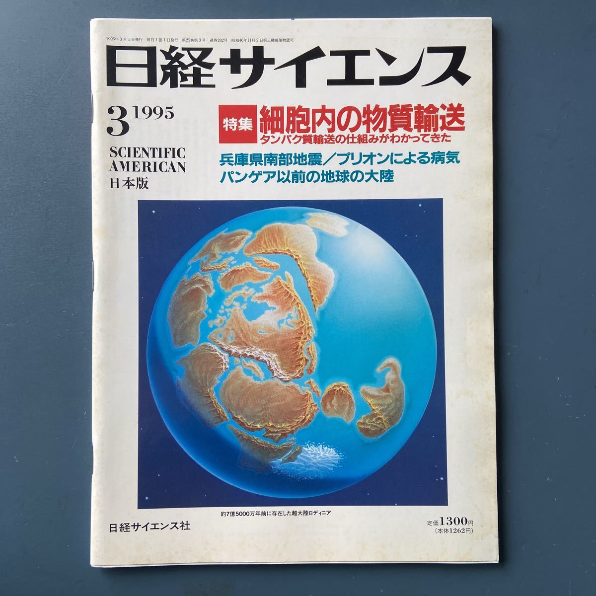 日経サイエンス 1995/3 細胞内の物質輸送 タンパク質輸送の仕組みがわかってきた拍卖