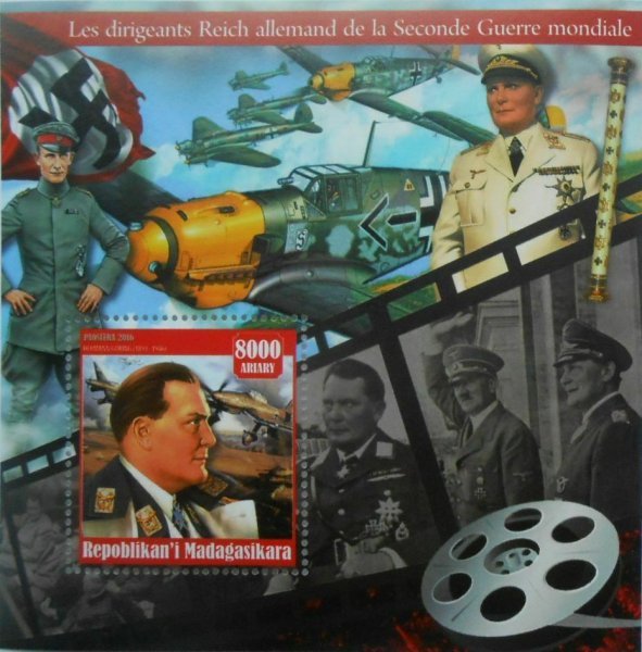 マダガスカル切手『第二次世界大戦』(ゲーリング)B ナチスドイツ拍卖