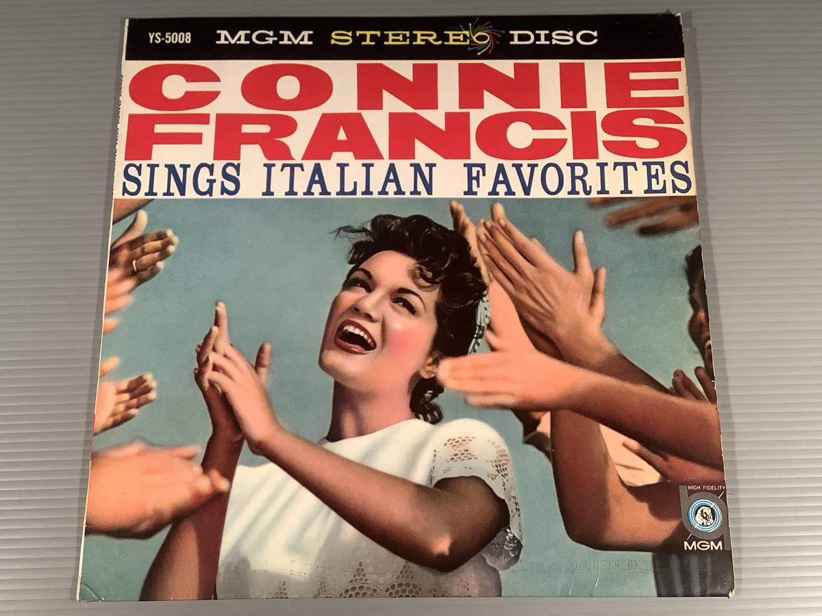 LP(国内初期盤)●コニー・フランシス/イタリアン・ソング●コーティング・ペラジャケット!拍卖