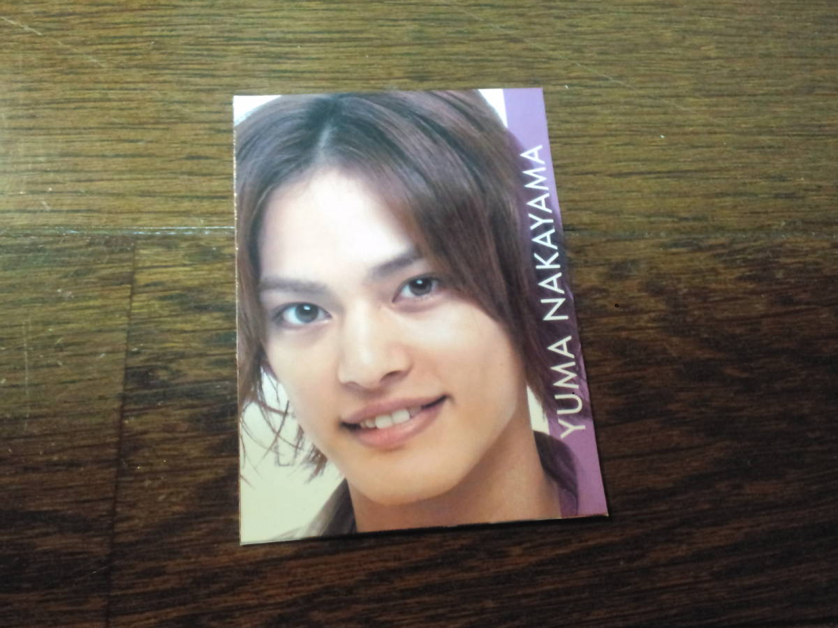 【同梱可】★中山優馬★Myojo_60周年データカード☆SPECIAL_CARD★60th Anniversary Message☆拍卖