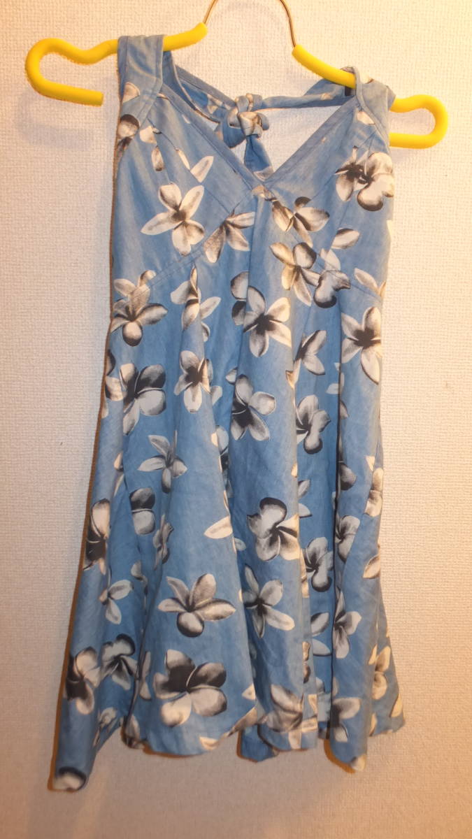 ★ANAP★Ladies Hawaiian style print dress Size 1 アナップ ハワイアンみたいなワンピースサイズ1 USED IN JAPAN拍卖