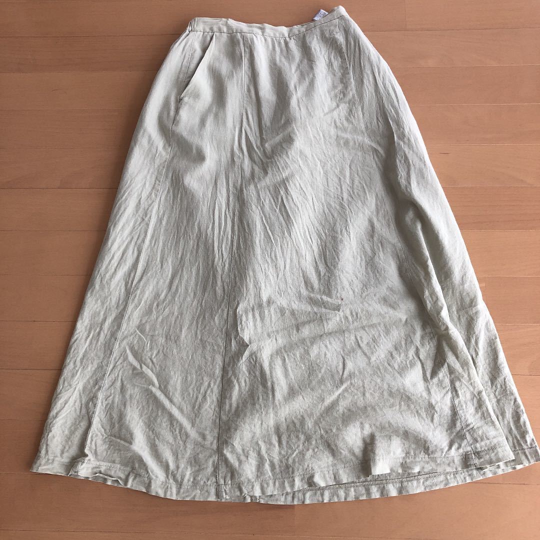 ロングスカート GU うす緑拍卖