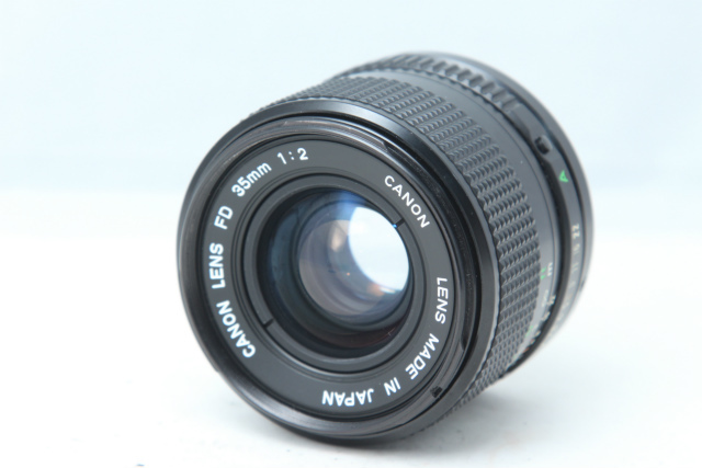 値下げ〇Canon キャノン FD 35mm 1:2 レンズ 広角 単焦点拍卖