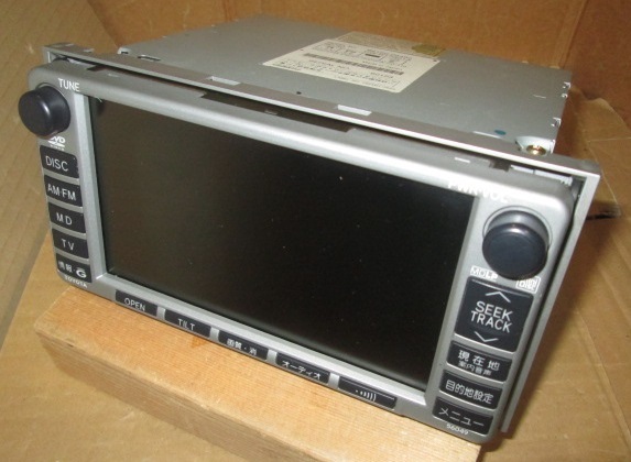 トヨタ TV&CD&MD エスティマ ハイブリッド・シアターシステム 56049 DVD視聴 86120-28480拍卖