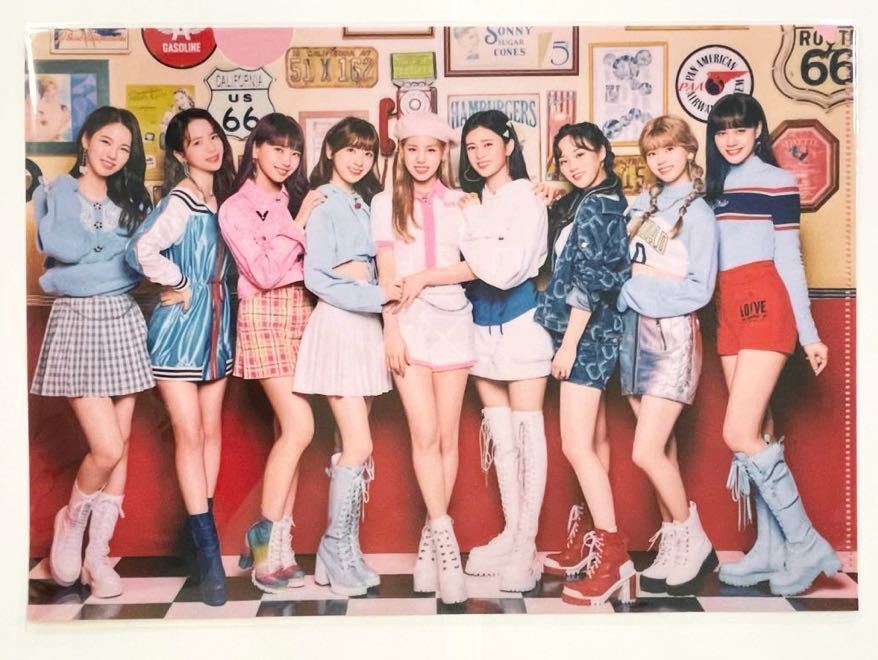 NiziU オリジナルクリアファイルB ローソン キャンペーン 新品未開封 非売品拍卖