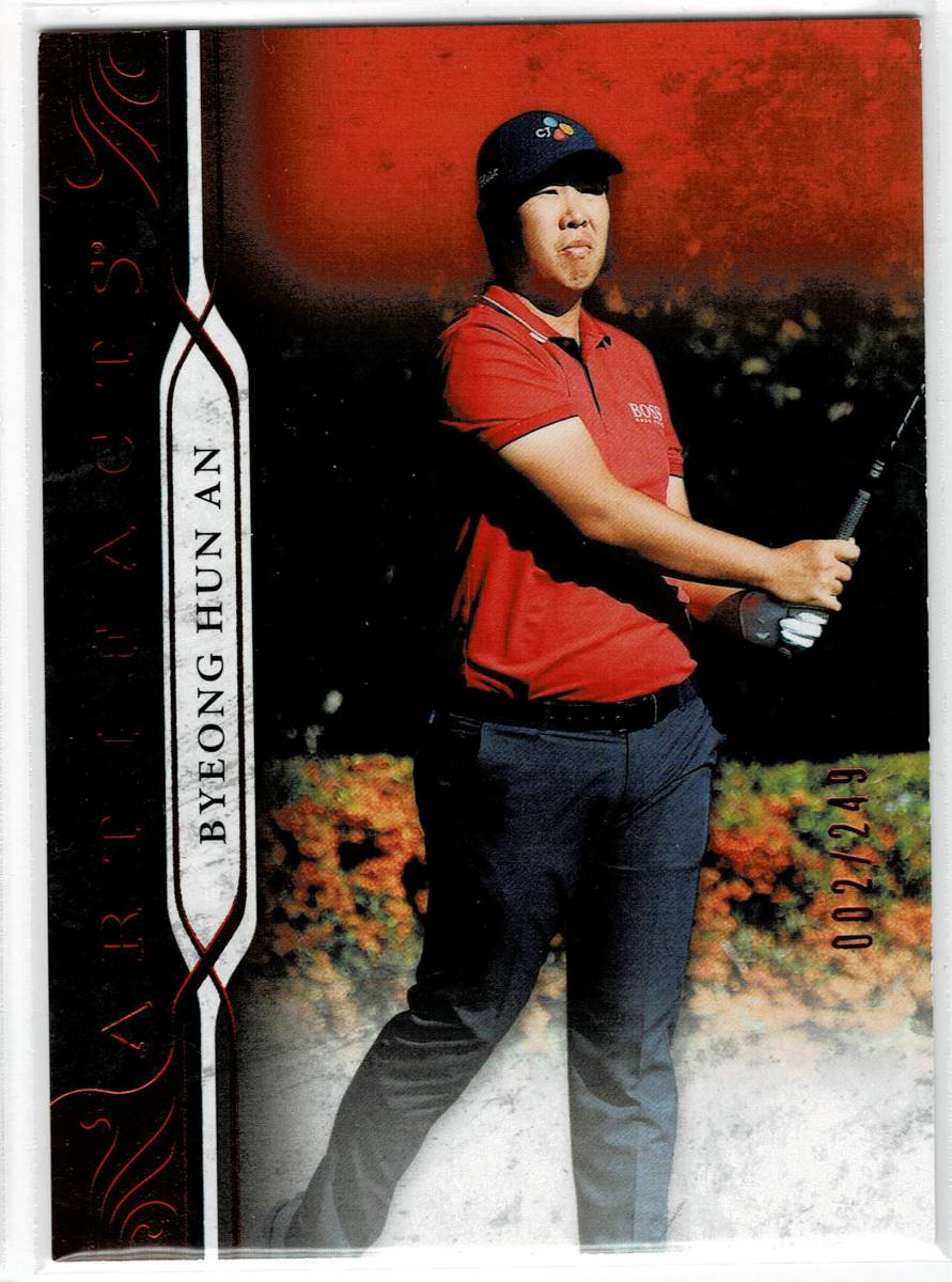 2021 UD Artifacts Golf Byeong Hun An Red /249拍卖