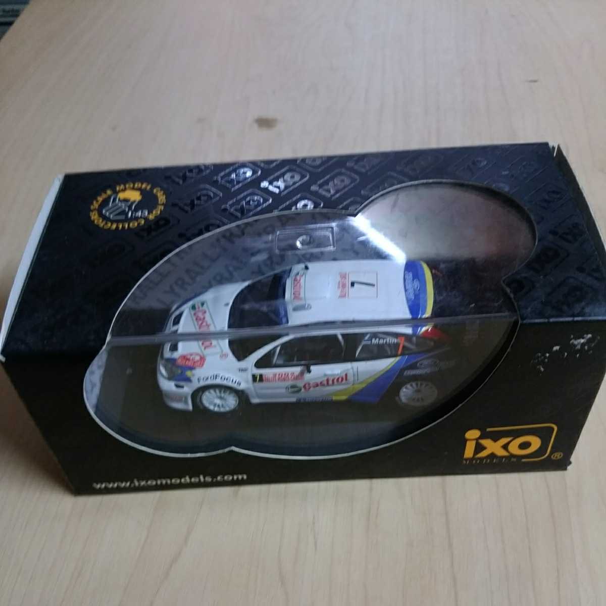 非売品 1/43 FORD FOCUS RS WRC フォード フォーカス 2004 モンテカルロ ラリー マルティン拍卖
