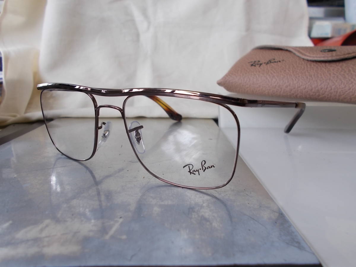 レイバン RayBan オリンピアン OLYMPIAN 眼鏡フレームRB6519-3078-54 レトロなデザインでお洒落 拍卖