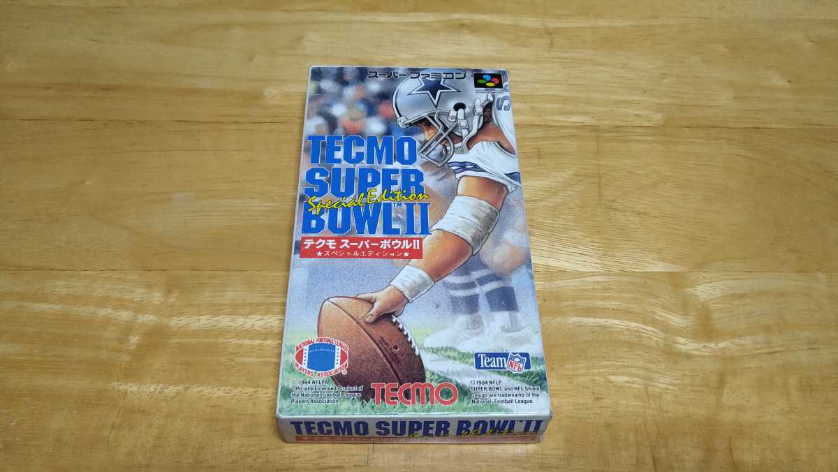 ★SFC「テクモスーパーボウルⅡ スペシャルエディション(TECMO SUPER BOWLⅡ Special Edition)」箱・取説付き/スーパーファミコン/SPT★拍卖