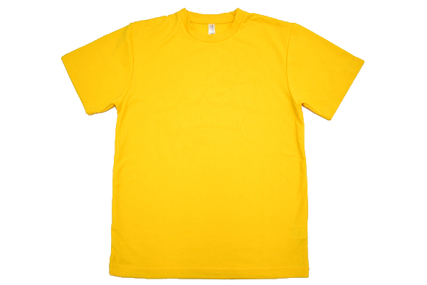 Y-1591★送料無料★新品 外部非売品★感動 MOVE TUMBLING CLUB 大阪 体操 ムーヴ タンブリング クラブ★イエロー 半袖 T-シャツ S拍卖