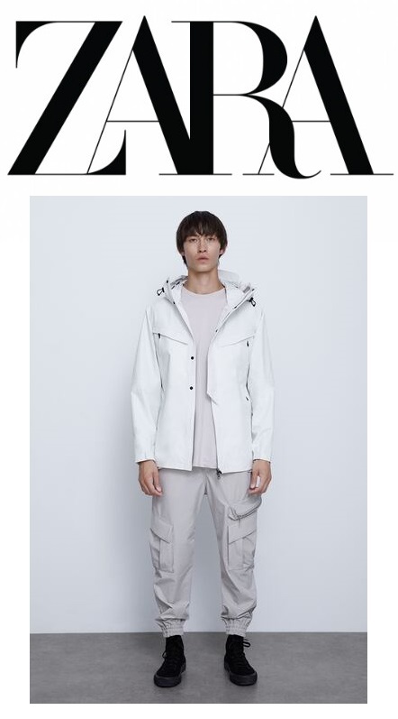 ※新品・即完売※★ZARA★テクニカルカーゴパンツ/ライトグレー(ベージュ)/M/5862-460/⑤【在庫ラスト】拍卖