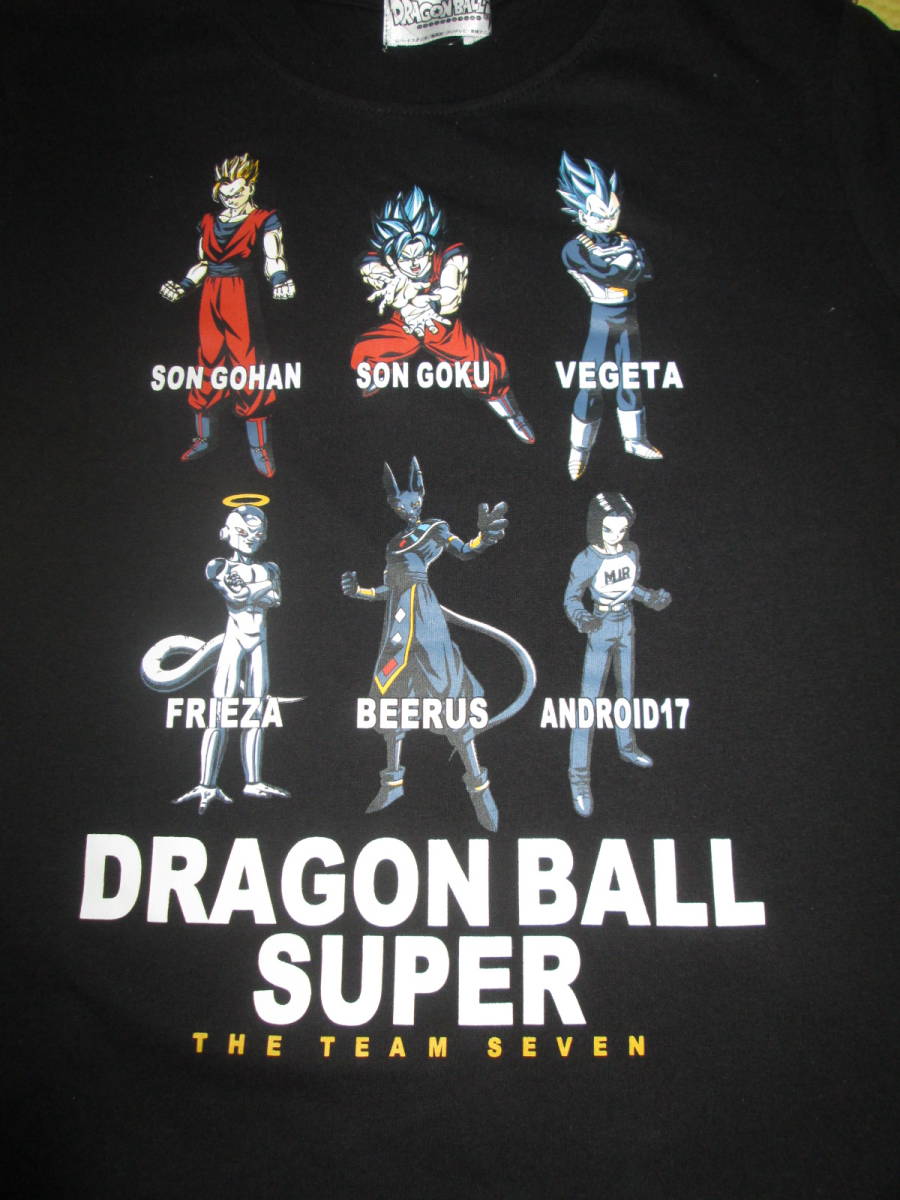**新品!ドラゴンボール超 半袖Tシャツ 黒 110cm**拍卖