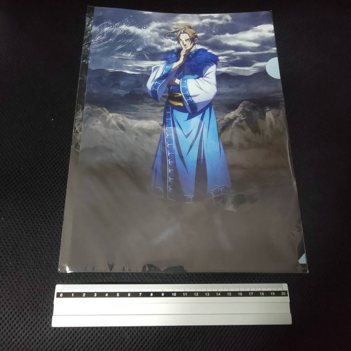 ■ かっぱ寿司 キングダム クリアファイル 李牧 りぼく 原泰久 集英社 KINGDOM 未使用 未開封 趙 三大天 A4サイズ 文房具拍卖