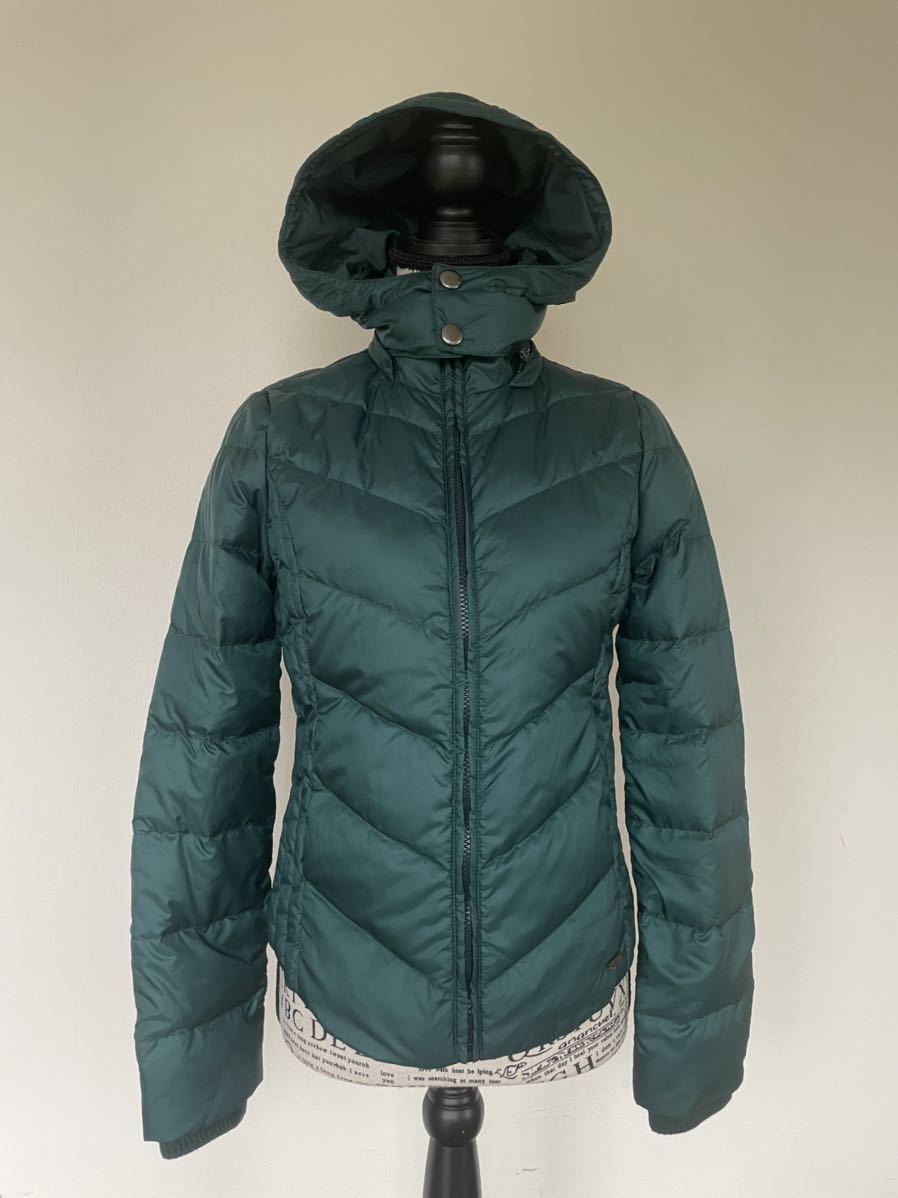 送料無料 タグ付き 未使用品 ダウンジャケット 防寒 リーバイス グリーン レディース ブルゾン 緑 取り外し可能 フード付き 大人上品 散歩拍卖