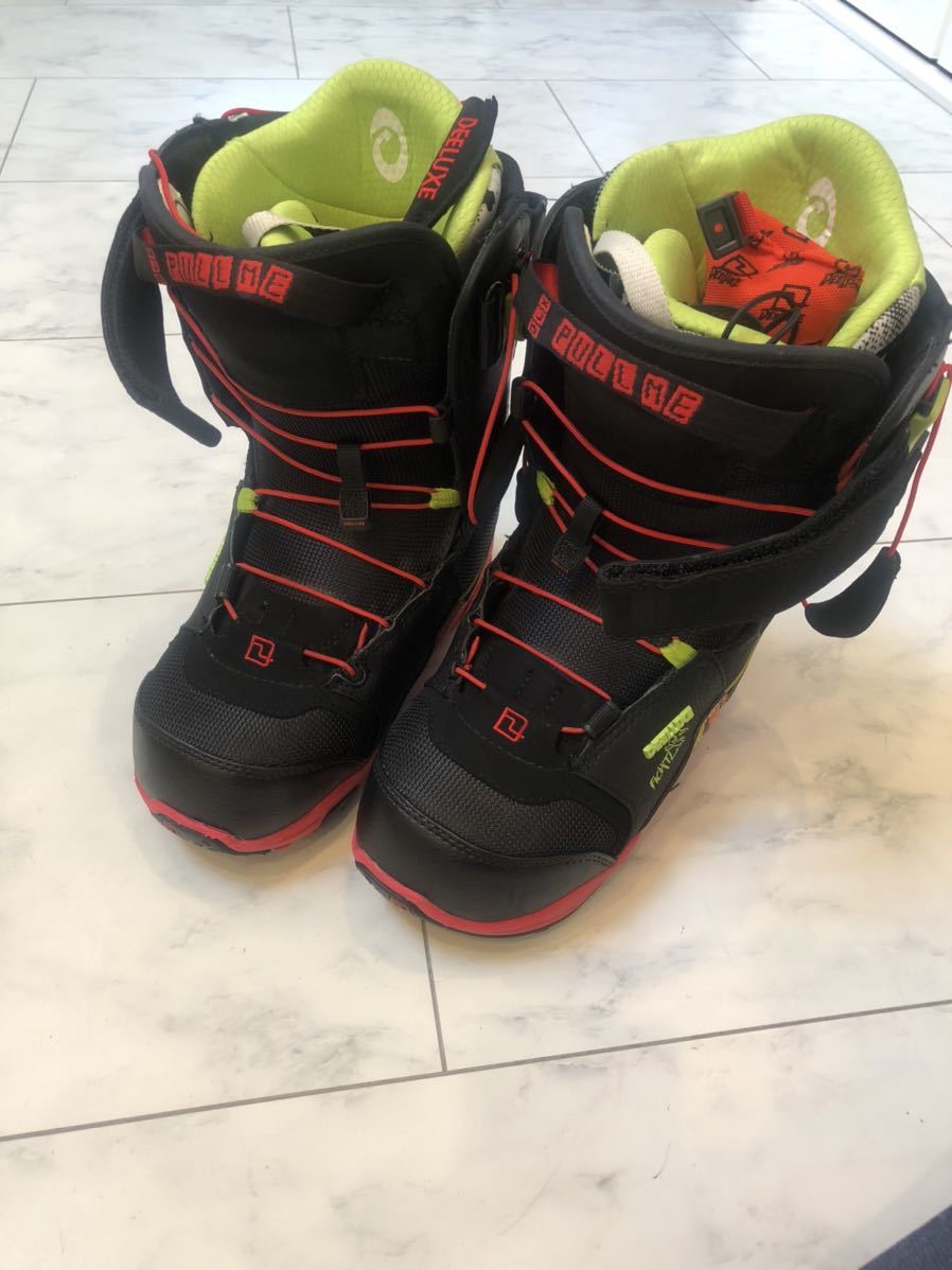 DEELUXE スノーボードブーツ サーモインナー 熱成型 限定モデル メンズ 24.5センチ拍卖