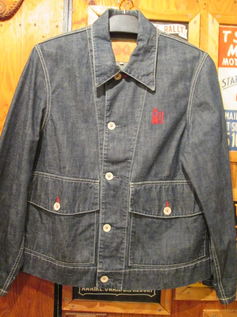 古着 デニムジャケット(Lサイズ) カバーオール ワークジャケット ビンテージ デニム ロカビリージャケット ジージャン 拍卖