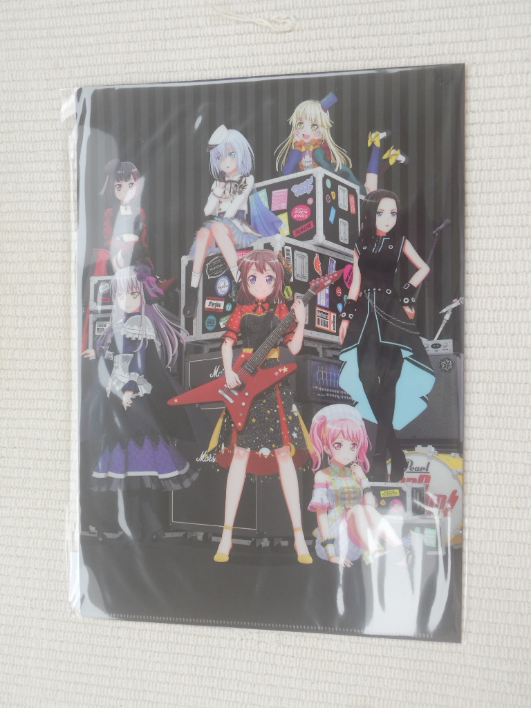 ☆劇場版 BanG Dream! FILM LIVE 2nd Stage 前売券特典 第1弾 特製A4クリアファイル 未開封新品☆拍卖