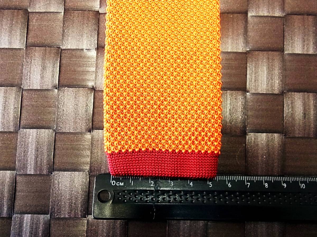 【美品 ニットタイ】0796 ユニクロ ネクタイ拍卖