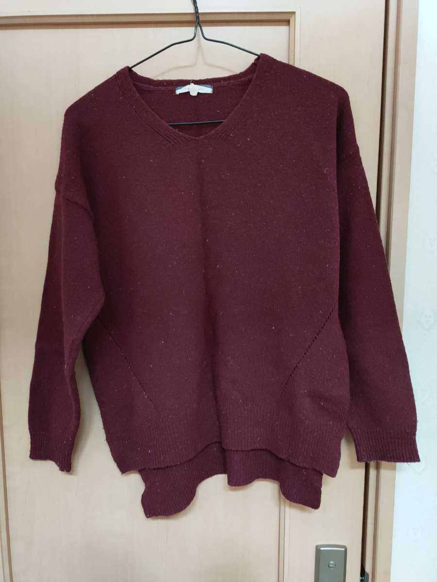 サイズM☆レディース☆North object☆長袖エンジセーター・送料込み拍卖